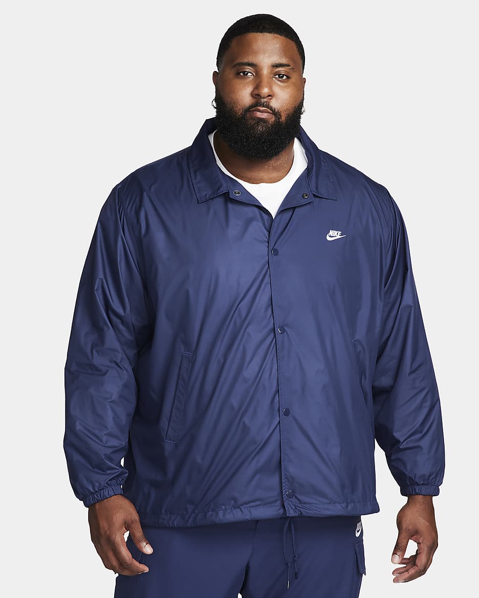 Nike coaches jacket football on sale